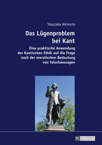 Vorderes Coverbild Das Lügenproblem bei Kant