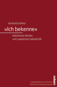 Vorderes Coverbild »Ich bekenne«