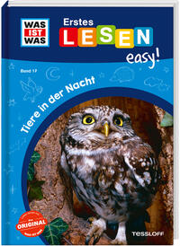 Vorderes Coverbild WAS IST WAS Erstes Lesen easy! Band 17. Tiere in der Nacht
