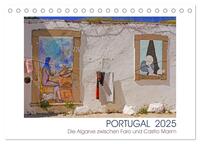 Vorderes Coverbild Portugal. Die Algarve zwischen Faro und Castro Marim (Tischkalender 2025 DIN A5 quer), CALVENDO Monatskalender