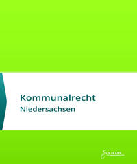 Vorderes Coverbild Kommunalrecht Niedersachsen