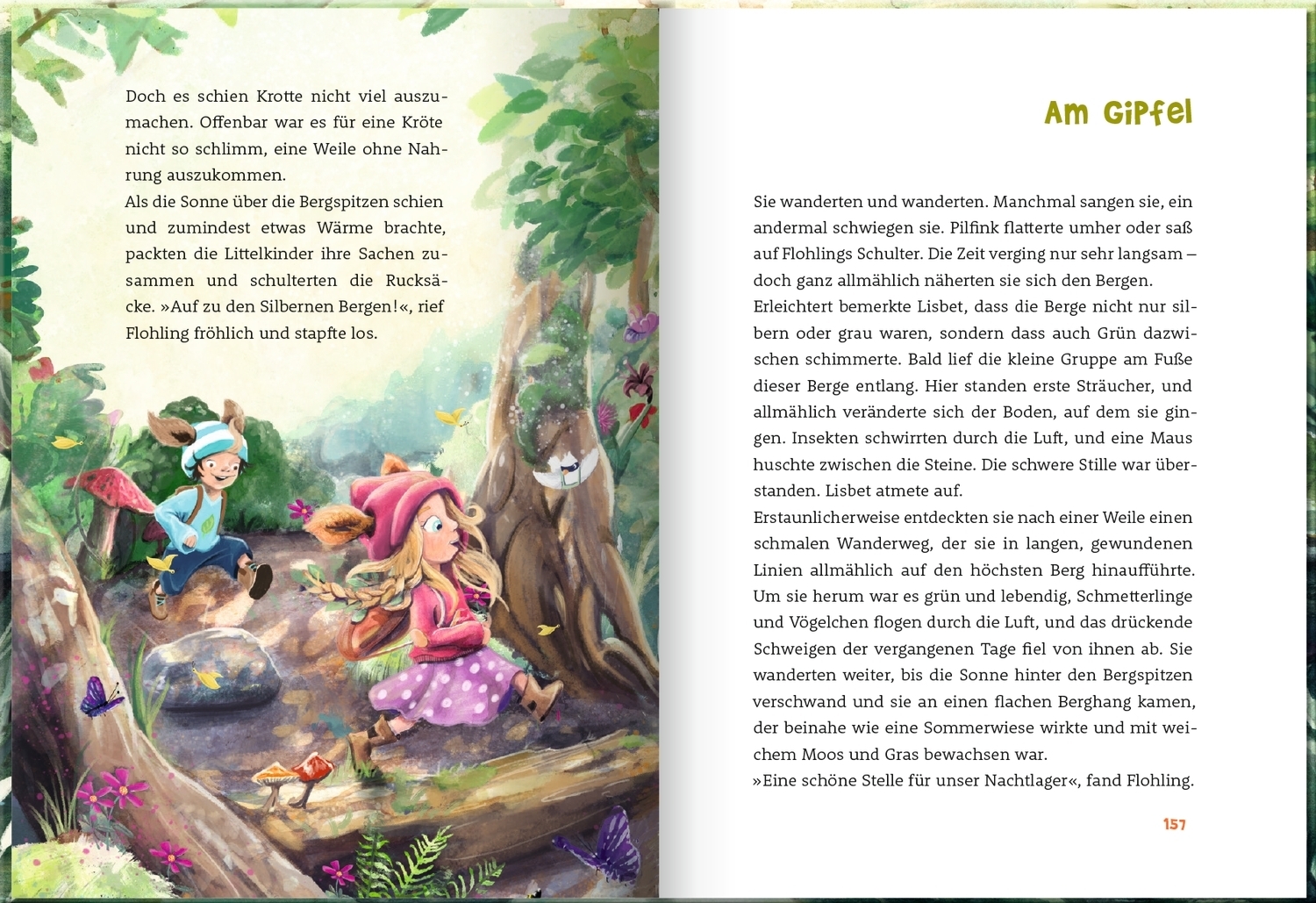 Beispielinhalt (Bild) Der kleine Flohling 1. Abenteuer im Littelwald
