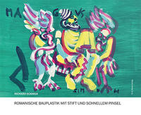 Vorderes Coverbild Romanische Bauplastik mit Stift und schnellem Pinsel