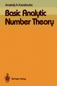 Vorderes Coverbild Basic Analytic Number Theory