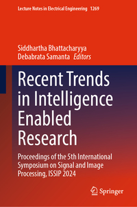 Vorderes Coverbild Recent Trends in Intelligence Enabled Research