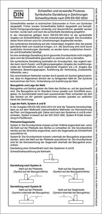 Vorderes Coverbild Schweißsymbole nach DIN EN ISO 2553 - Buch mit E-Book