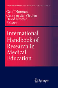Vorderes Coverbild International Handbook of Research in Medical Education