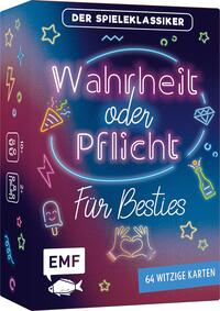 Vorderes Coverbild Kartenspiel: Wahrheit oder Pflicht für Besties
