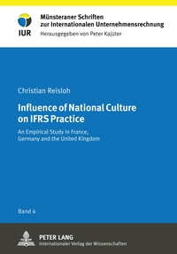 Vorderes Coverbild Influence of National Culture on IFRS Practice
