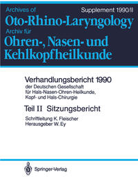 Vorderes Coverbild Teil II: Sitzungsbericht