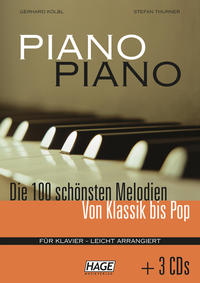 Vorderes Coverbild Piano Piano 1 leicht + 3 CDs