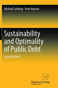 Vorderes Coverbild Sustainability and Optimality of Public Debt