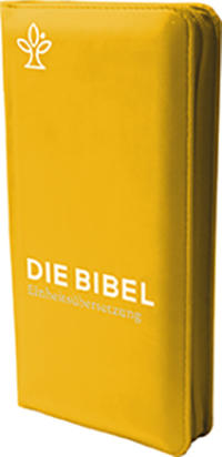 Vorderes Coverbild Die Bibel. Taschenausgabe curry mit Reißverschluss