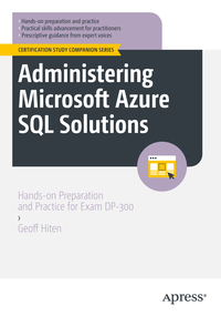 Vorderes Coverbild Administering Microsoft Azure SQL Solutions