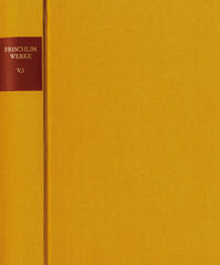Vorderes Coverbild Nicodemus Frischlin: Sämtliche Werke / Band V,1: Lyrik I (1562-1572)