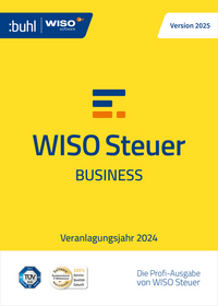 Vorderes Coverbild WISO Steuer 2025 Business