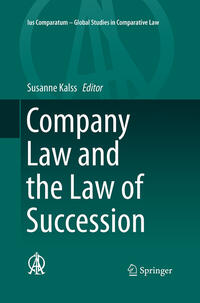 Vorderes Coverbild Company Law and the Law of Succession
