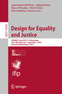 Vorderes Coverbild Design for Equality and Justice