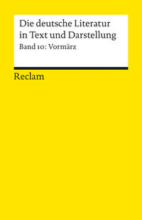 Vorderes Coverbild Die deutsche Literatur. Ein Abriss in Text und Darstellung / Die deutsche Literatur. Ein Abriss in Text und Darstellung. Vormärz