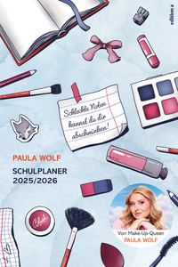Vorderes Coverbild Paula Wolf Schulplaner 2025/2026