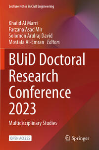 Vorderes Coverbild BUiD Doctoral Research Conference 2023