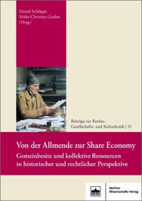 Vorderes Coverbild Von der Allmende zur Share Economy
