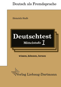 Vorderes Coverbild Deutschtest Mittelstufe 1