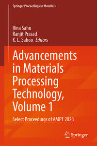 Vorderes Coverbild Advancements in Materials Processing Technology, Volume 1