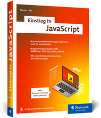 Vorderes Coverbild Einstieg in JavaScript