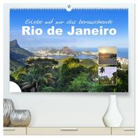 Vorderes Coverbild Erlebe mit mir das berauschende Rio de Janeiro (hochwertiger Premium Wandkalender 2026 DIN A2 quer), Kunstdruck in Hochglanz