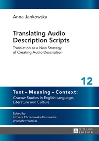 Vorderes Coverbild Translating Audio Description Scripts