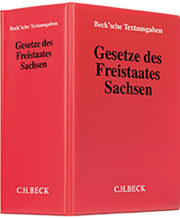 Vorderes Coverbild Gesetze des Freistaates Sachsen