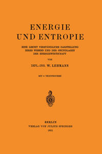 Vorderes Coverbild Energie und Entropie