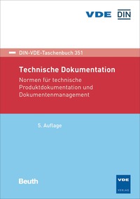 Vorderes Coverbild Technische Dokumentation - Buch mit E-Book