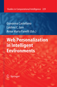 Vorderes Coverbild Web Personalization in Intelligent Environments