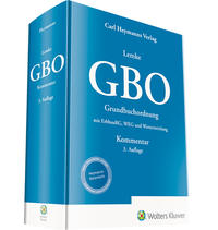 Vorderes Coverbild GBO Kommentar