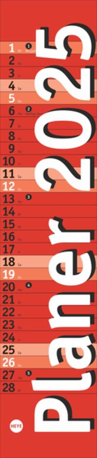 Vorderes Coverbild Langplaner mini, rot 2025