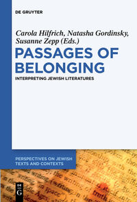 Vorderes Coverbild Passages of Belonging