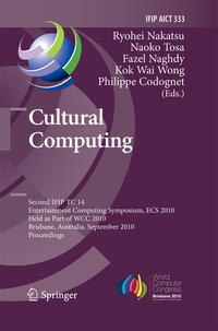 Vorderes Coverbild Cultural Computing
