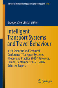 Vorderes Coverbild Intelligent Transport Systems and Travel Behaviour