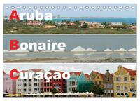 Vorderes Coverbild ABC: Aruba - Bonaire - Curaçao (Tischkalender 2025 DIN A5 quer), CALVENDO Monatskalender