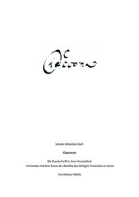 Vorderes Coverbild Johann Sebastian Bach, Chaconne