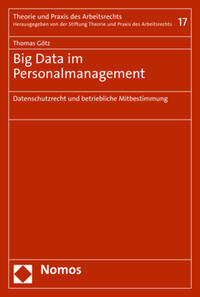 Vorderes Coverbild Big Data im Personalmanagement