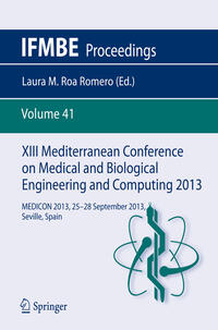Vorderes Coverbild XIII Mediterranean Conference on Medical and Biological Engineering and Computing 2013