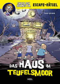 Vorderes Coverbild Sherlock Holmes Junior - Escape-Rätsel: Das Haus im Teufelsmoor- Das perfekte Geschenk für alle Escape-Room Rätsel-Fans