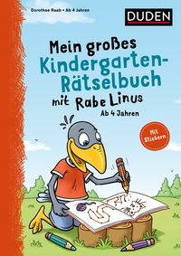 Vorderes Coverbild Mein großes Kindergarten-Rätselbuch mit Rabe Linus - ab 4 Jahren