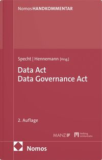 Vorderes Coverbild Data Act, Data Governance Act