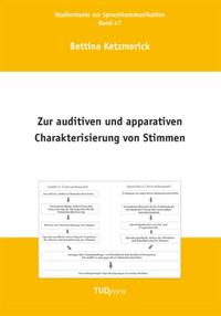 Vorderes Coverbild Zur auditiven und apparativen Charakterisierung von Stimmen