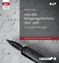 Vorderes Coverbild Aus den Kriegstagebüchern 1914-1918