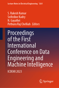 Vorderes Coverbild Proceedings of the First International Conference on Data Engineering and Machine Intelligence